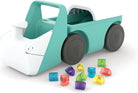 Chillafish Blockie 4-Wheel First Ride-on That Cleans up and Carries All Your Toys, 10 Play Blocks Included to Scoop in Digger-Style Action, Age 1-3 Years, Mint - anydaydirect