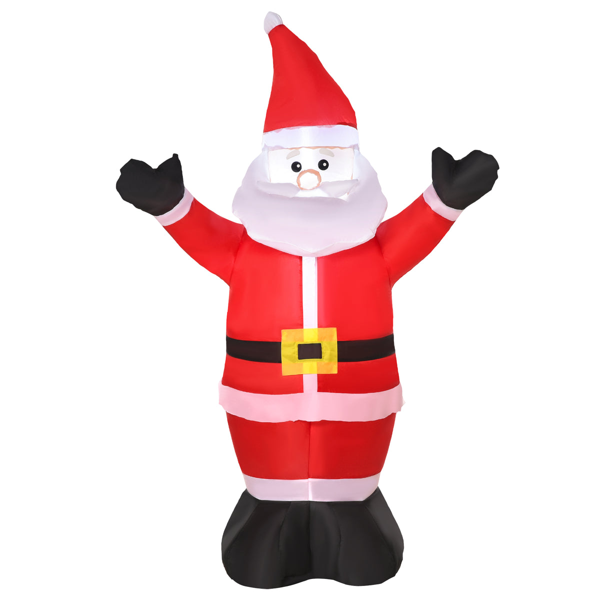 HOMCOM Inflatable 1.2m Santa Claus - anydaydirect