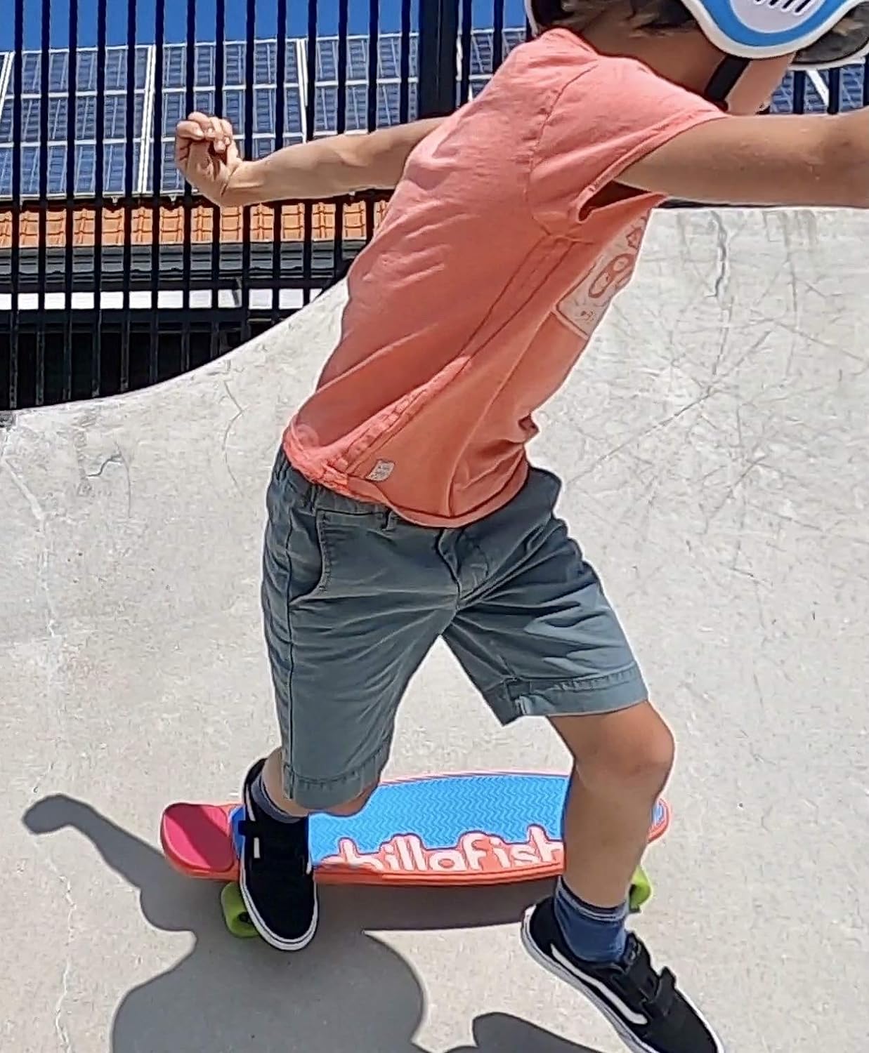 Chillafish Skatie Black Mix Skateboard - anydaydirect