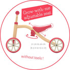 Chillafish Quadie 4-wheeler Peach - anydaydirect