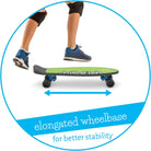 Chillafish Skatie Black Mix Skateboard - anydaydirect
