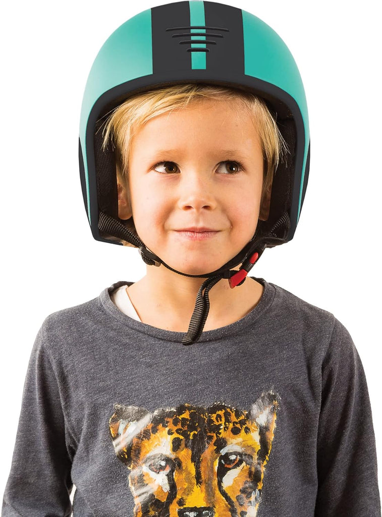 Chillafish Bobbi ABS hard-shell multi-sport certified helmet, adjustable and integrated chinstrap and size adjuster, optimized airflow and breathability, Size Small Mint - anydaydirect