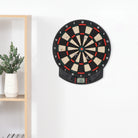 HOMCOM LCD Electronic Dartboard Set Features 26 Games w/ 185 Variations and Include 6 Darts Multi-Game Option Ready-to-Play - anydaydirect