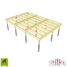 Gorilla Shed Base - Groundscrew Base System From 0sq Ft to 720sq Ft - anydaydirect
