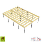 Gorilla Shed Base - Groundscrew Base System From 0sq Ft to 720sq Ft - anydaydirect