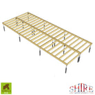 Gorilla Shed Base - Groundscrew Base System From 0sq Ft to 720sq Ft - anydaydirect