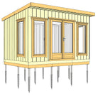 Gorilla Shed Base - Groundscrew Base System From 0sq Ft to 720sq Ft - anydaydirect
