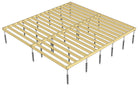 Gorilla Shed Base - Groundscrew Base System From 0sq Ft to 720sq Ft - anydaydirect