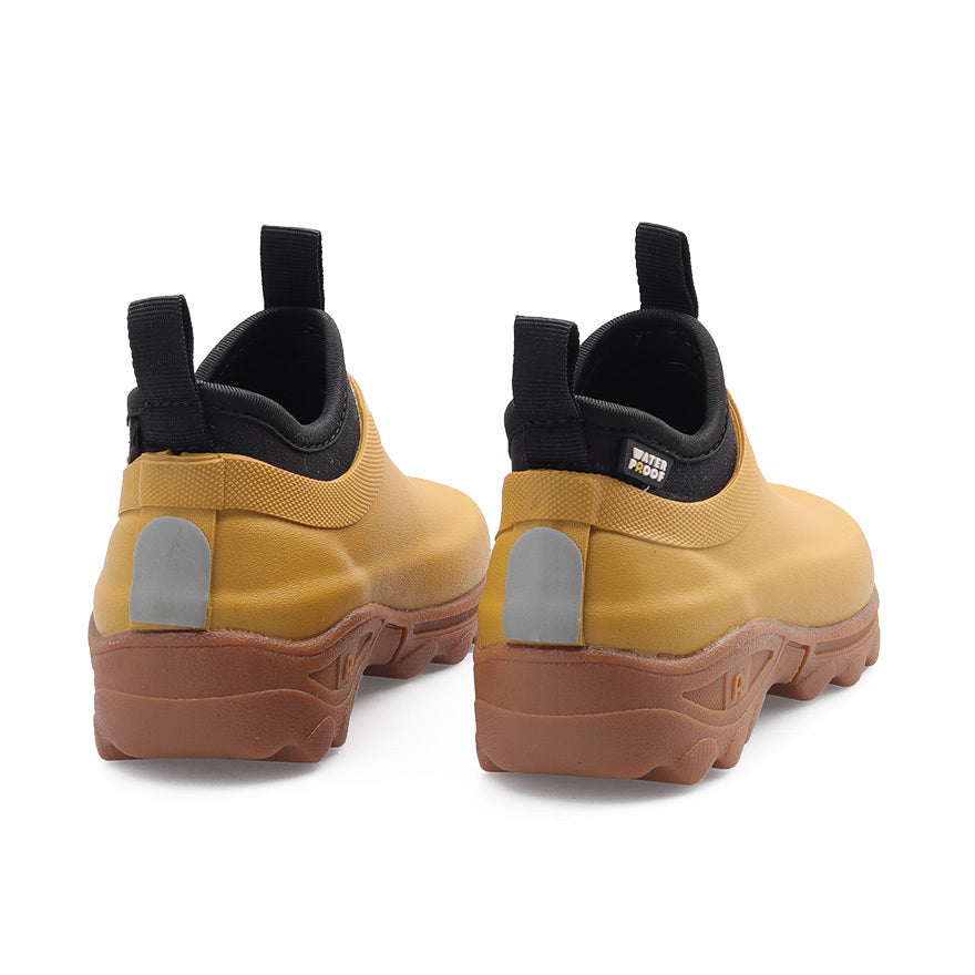 Rouchette Clean Kids Ankle - Mustard - anydaydirect