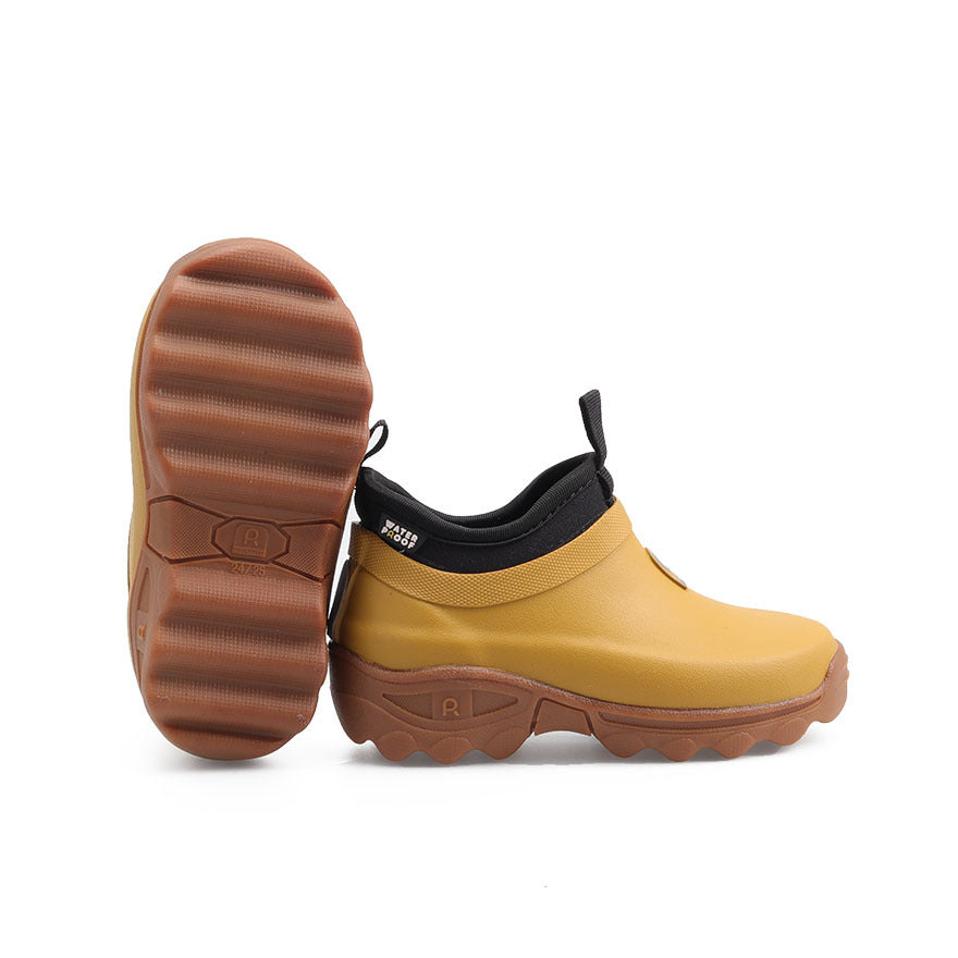 Rouchette Clean Kids Ankle - Mustard - anydaydirect