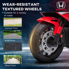 HOMCOM Electric Ride On Motorcycle with Headlights Music, 6V Battery Powered Kids Motorcycle Vehicle with Training Wheels, Play Toy Red - anydaydirect