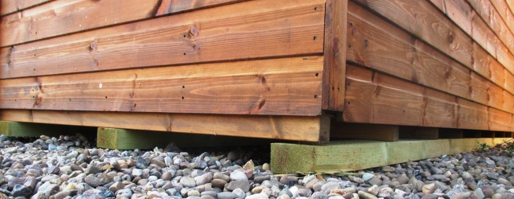 Sturdy 14.5mm shiplap cladding on Bramcote Wooden Garden Apex Shed