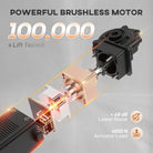 HOMCOM Corduroy Electric Massage Recliner - Grey - anydaydirect