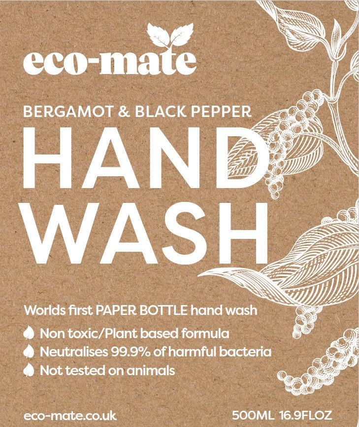Eco Bergamot & Black Pepper Handwash - anydaydirect