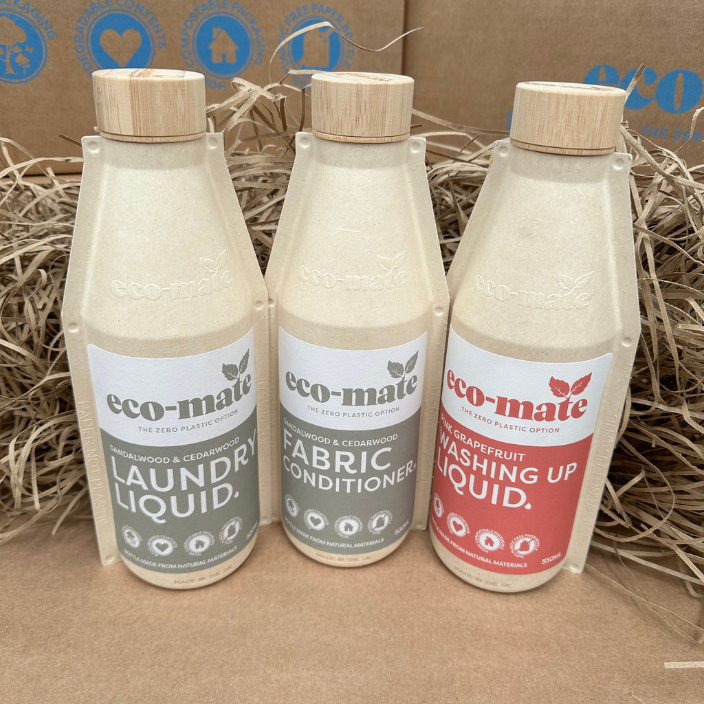 Eco 3 Bottle Laundry and Cleaning Liquids Starter Pack - Choice of Scent - anydaydirect