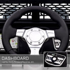 HOMCOM 12V Battery-powered 2 Motors Kids Electric Ride On Car Truck Off-road Toy w/ Parental Remote Control Horn Lights for 3-6 Years Old - anydaydirect