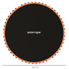 SPORTNOW Trampoline Replacement Mat with Spring Pull Tool, 54 V-Hooks, for 10ft Trampoline using 14cm Springs, Orange - anydaydirect