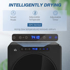 HOMCOM 4kg Compact 40-60?  Tumble Dryer - Black - anydaydirect