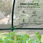 Outsunny 143cm x 118cm Walk-In Lean To Greenhouse, with Accessories - anydaydirect