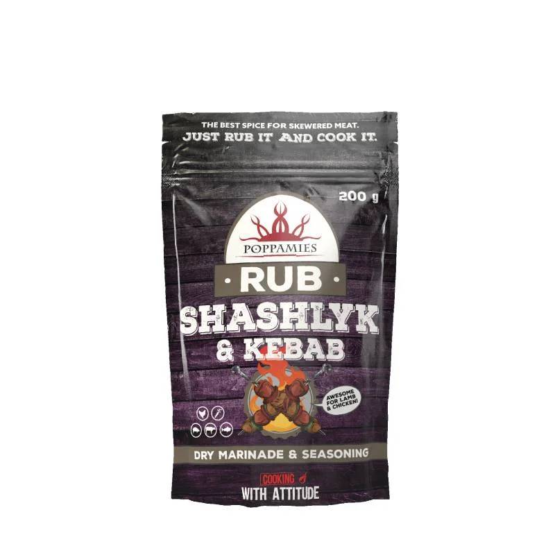 Poppamies Spice Mix ''SHASHLYK & KEBAB'', 200 g. - anydaydirect