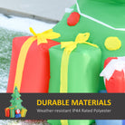 HOMCOM 1.5m Inflatable Christmas Tree W/LED lights - anydaydirect