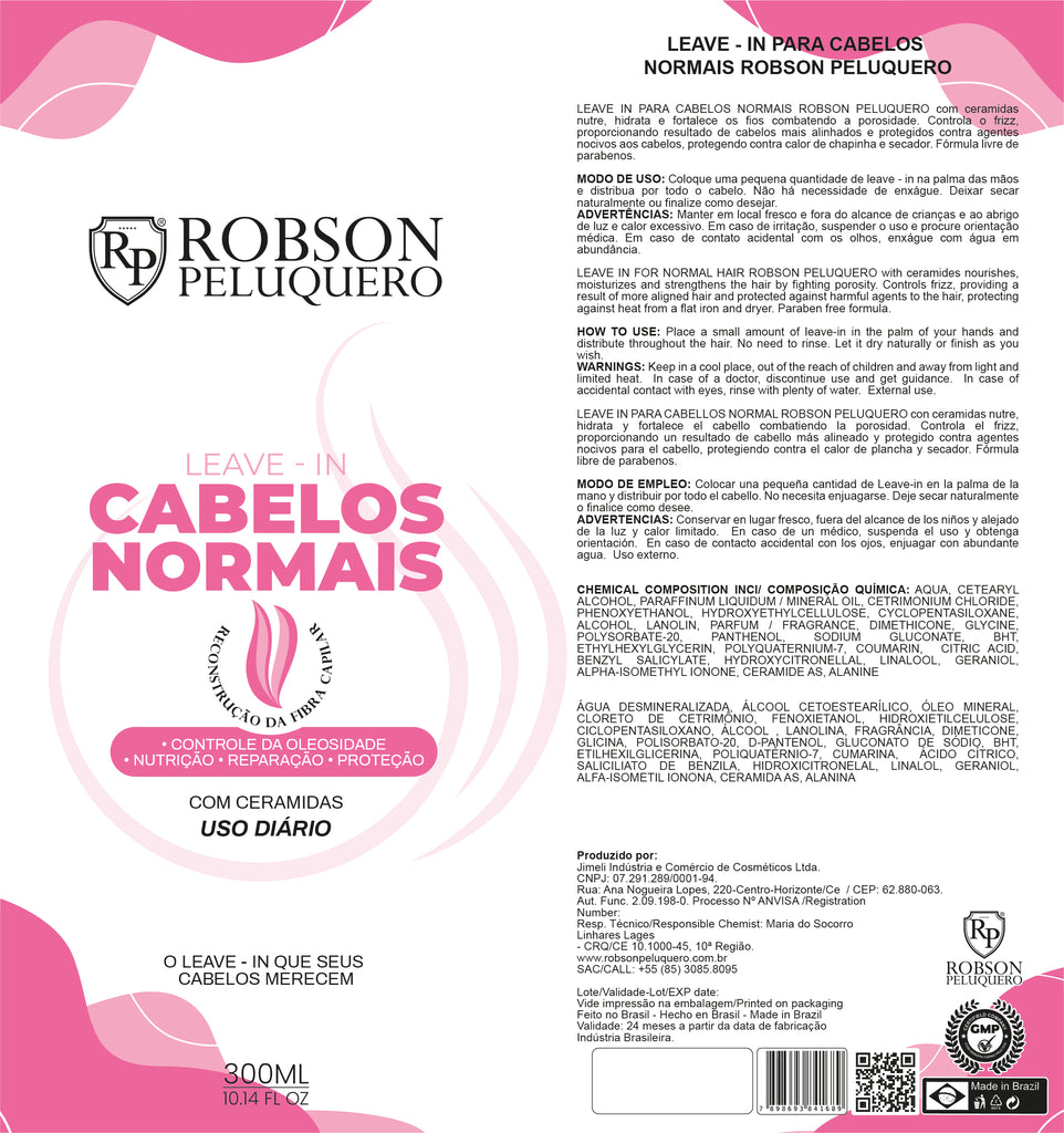 Robson Peluquero - Normal Hair Leave-in 300ml - anydaydirect