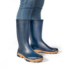 Rouchette Remoove Wellington Boots - Navy - anydaydirect
