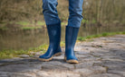 Rouchette Remoove Wellington Boots - Navy - anydaydirect