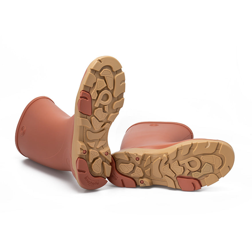 Rouchette Remoove Wellington Boots - Terracotta - anydaydirect