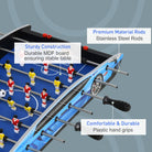 HOMCOM 29 Inch Mini Tabletop Football Foosball Gaming Table  Play Fun Game Toy 74.5L x 36.1W x 12H CM - anydaydirect