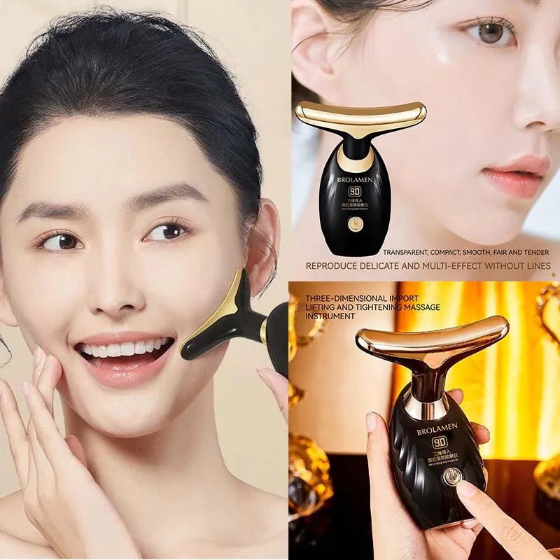 Skin Rejuvenation Instrument All Round Lifting And Tightening Anti Aging Artifact To Neck Wrinkles Facial Massager Beauty Device - anydaydirect