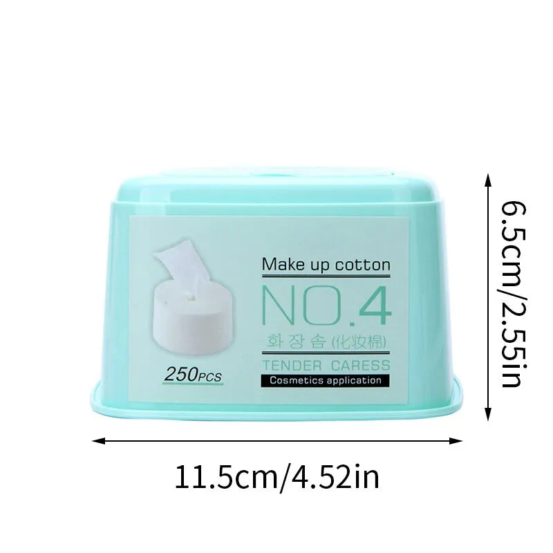 Makeup Cotton Pull Out Type 250 Piece Box Packed Non Woven Fabric Makeup Remover Cotton Is Soft And Skin Friendly - anydaydirect