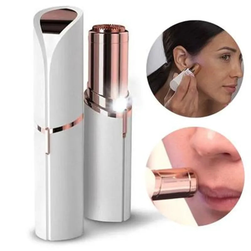 Electric Hair Removal Machine Eyebrow Trimmer Hot Sales Portable Mini Lipstick Shaver - anydaydirect