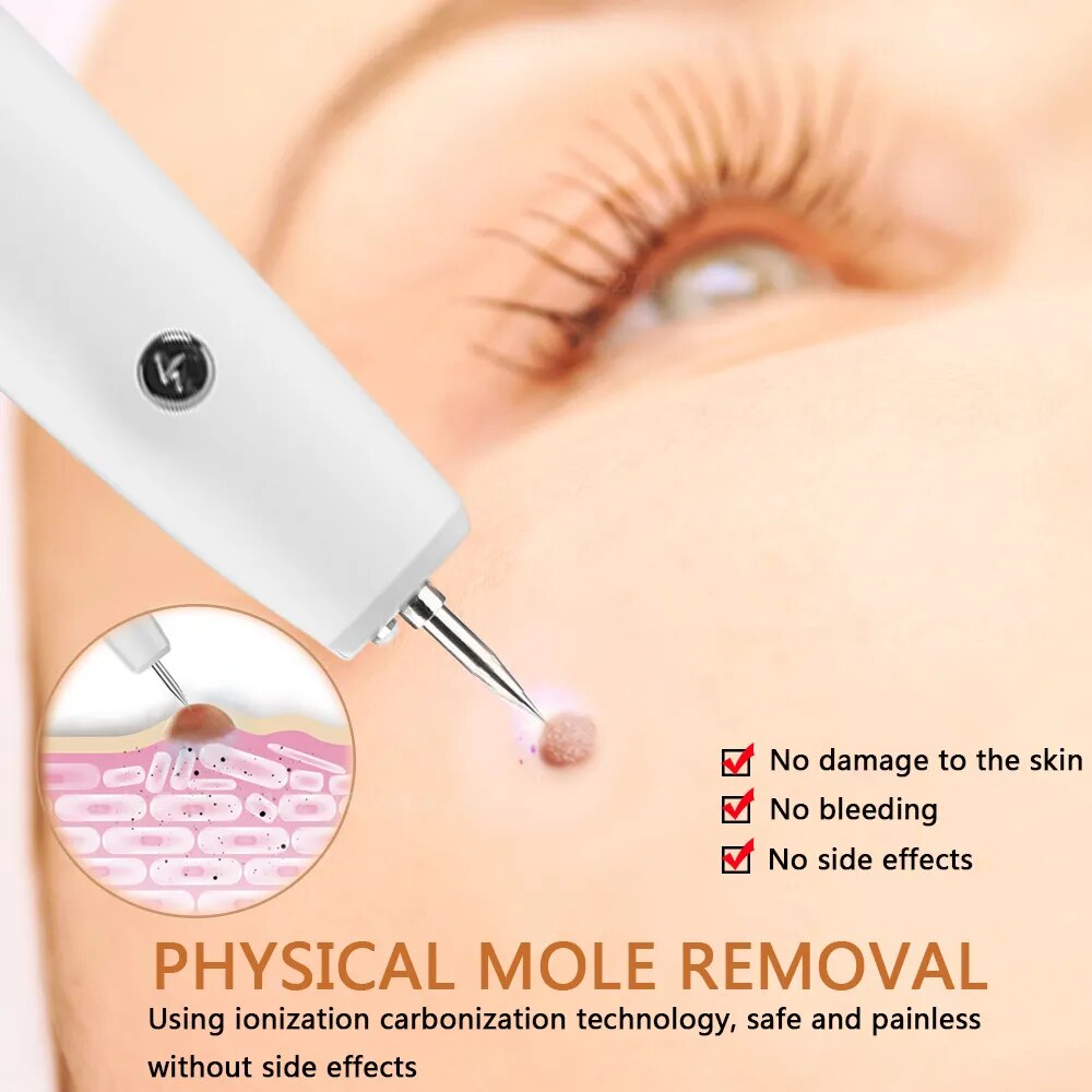 Skin Tag Remover 15 Level Laser Plasma Pen  Freckle Mole Warts Removal Lcd Nevus Tattoo Black Spots Remover Blemish Removal - anydaydirect