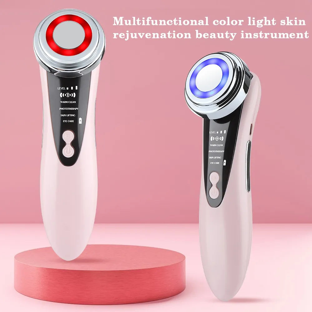 Multifunctional Facial Skin Care Massager Electric Facial Massage Device Clean Face Skin Rejuvenation Lifting Tighten - anydaydirect