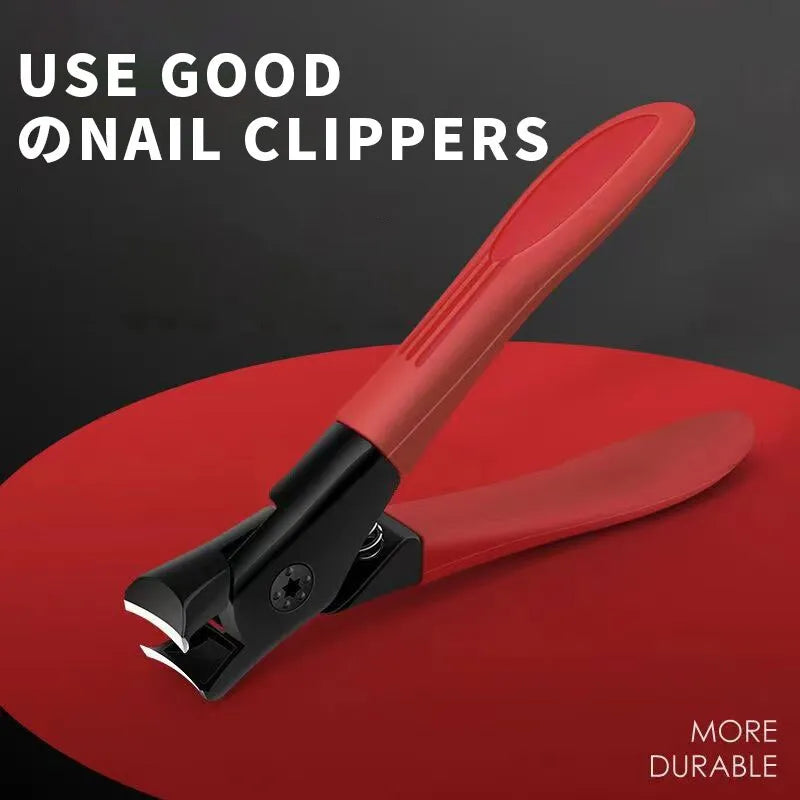 Large Opening Nail Clippers Gray Nail Trimmer Thick Nails for the Elderly Individual Household Nail Clippers Durable - anydaydirect