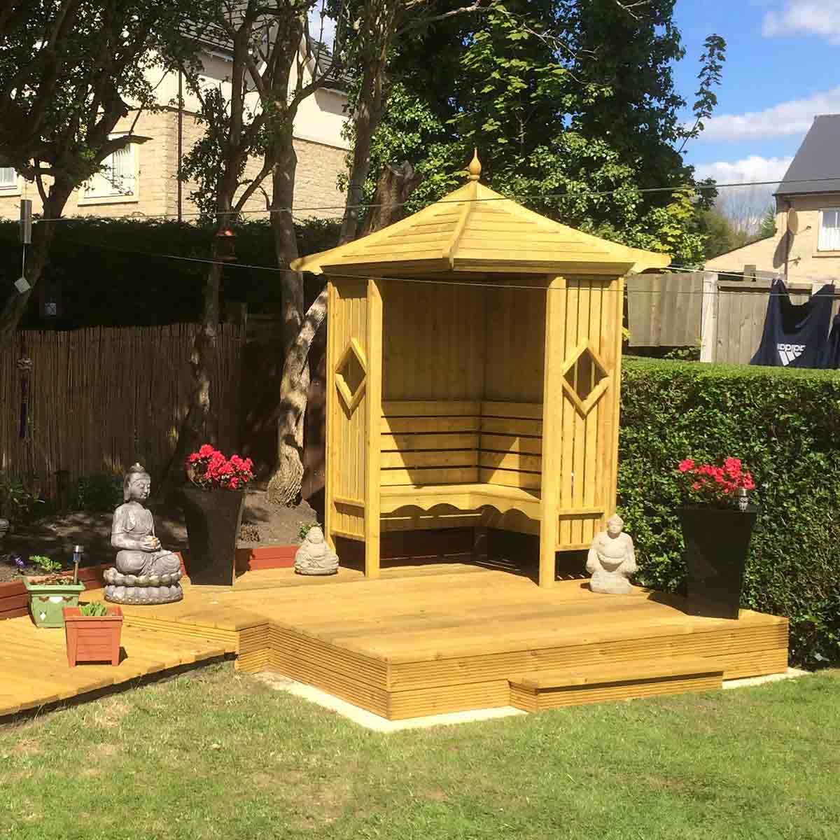 Shire Classic Corner Arbour - anydaydirect