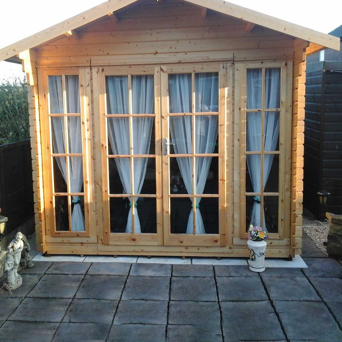 Shire Epping 12 ft x 12 ft Log Cabin – anydaydirect