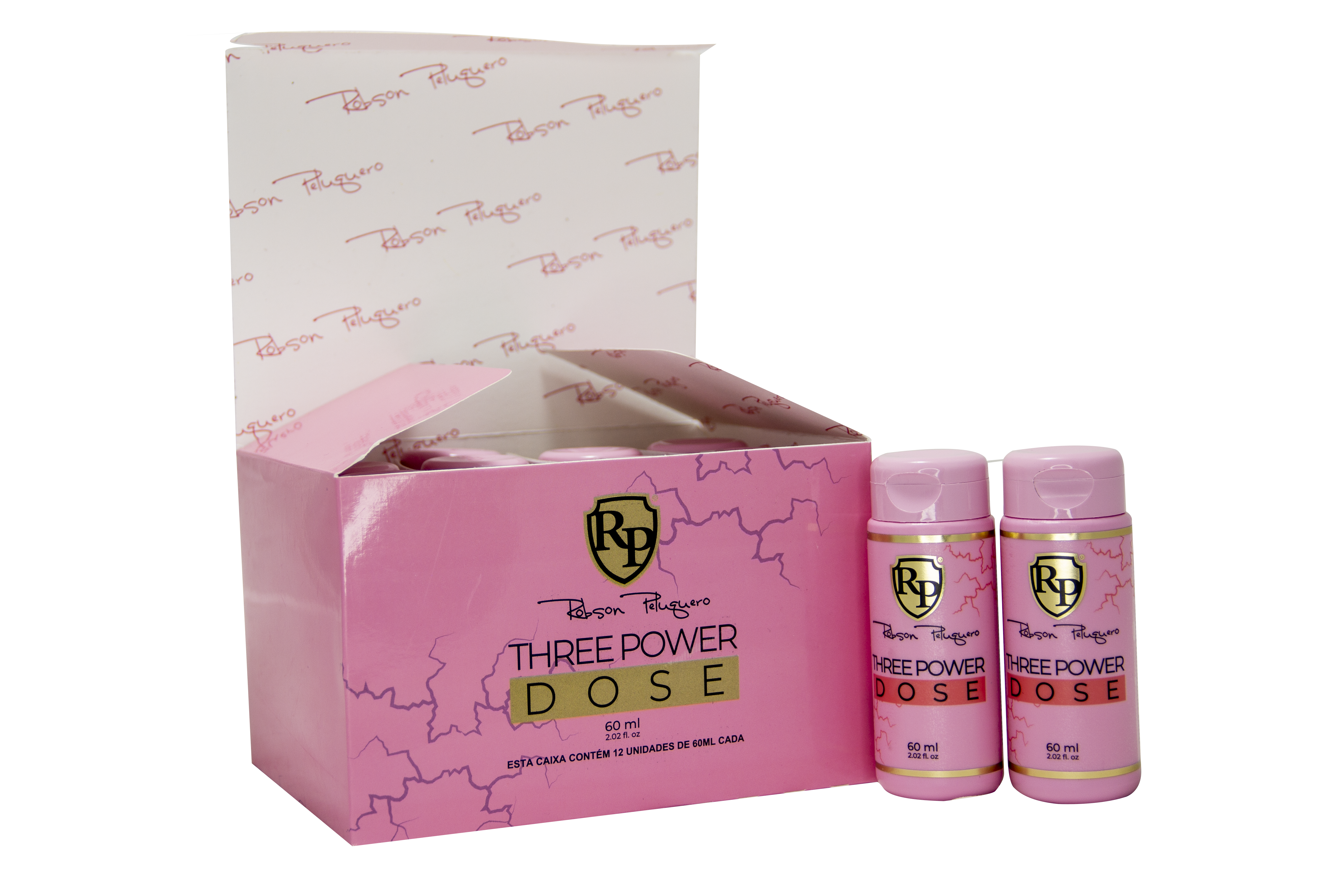 Robson Peluquero Three Power Dose Box 12x60ml - anydaydirect