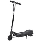 HOMCOM Kids Folding Electric Bike Children E Scooter Ride on Toy 2x12V Recharge Battery 120W Adjustable Height Suitable for 7-14 yrs Black - anydaydirect