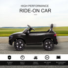 Kids Electric Ride On Car HOMCOM 6V Audi RS Q8 Licensed Electric Car for Kids, Remote Control, Music & Lights, Jet Black - anydaydirect