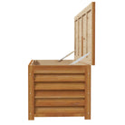 Outsunny 292L Outdoor Storage Box, Wooden Deck Box Garden Storage Container for Balcony, Porch, Poolside, Light Brown - anydaydirect