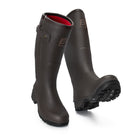 Rouchette Veneur Neoprene Zip Boot - Brown - anydaydirect
