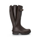 Rouchette Veneur Neoprene Zip Boot - Brown - anydaydirect