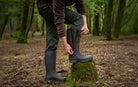 Rouchette Veneur Neoprene Zip Boot - Brown - anydaydirect