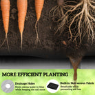 Outsunny Wooden Raised Garden Bed with Bed Liner, Elevated Planter Box with Legs, Light Grey - anydaydirect