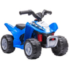 AIYAPLAY Honda Licensed Kids Electric Quad Bike 6V ATV Ride On for 1.5-3 Years Blue - anydaydirect