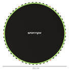 SPORTNOW Trampoline Replacement Mat with Spring Pull Tool, 42 V-Hooks, for 8ft Trampoline using 14cm Springs, Green - anydaydirect