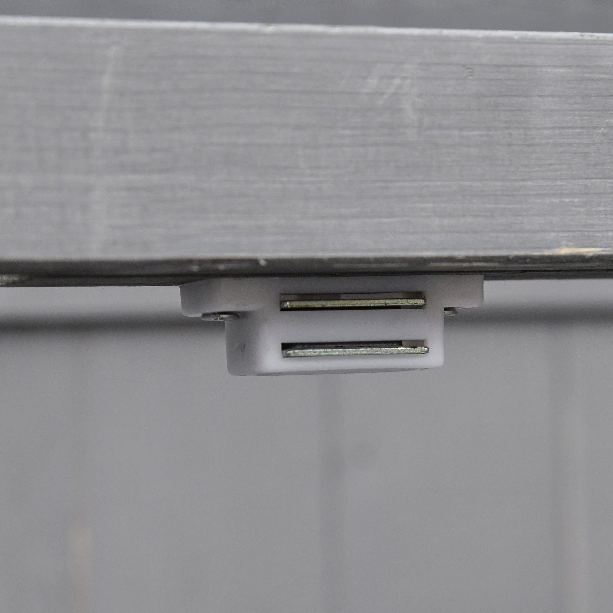 Outsunny Wooden Garden Storage Shed Tool Cabinet Organiser with Shelves, Two Doors,74 x 43 x 88cm, Grey - anydaydirect