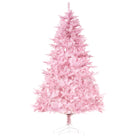 HOMCOM 5FT Pop-up Artificial Christmas Tree Holiday Xmas Holiday Tree Decoration with Automatic Open for Home Party, Pink - anydaydirect